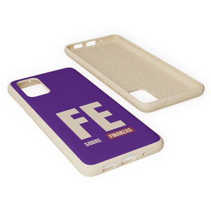 Funda Biodegradable "Fe sobre finanzas" - Protección Ecológica Premium