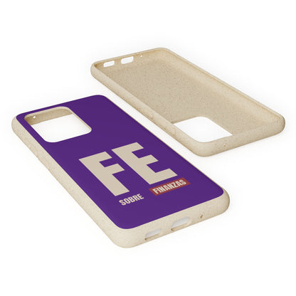 Funda Biodegradable "Fe sobre finanzas" - Protección Ecológica Premium