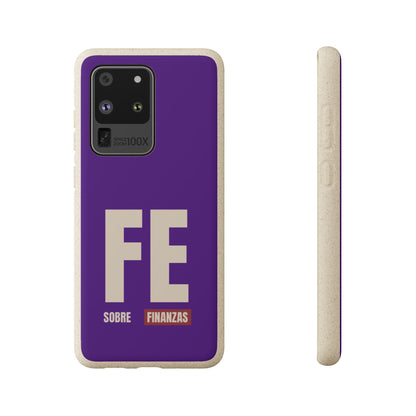 Funda Biodegradable "Fe sobre finanzas" - Protección Ecológica Premium