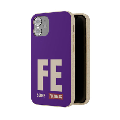 Funda Biodegradable "Fe sobre finanzas" - Protección Ecológica Premium