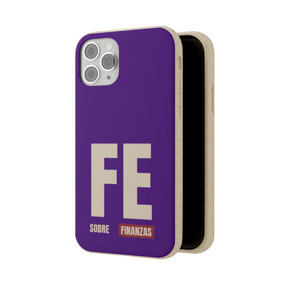 Funda Biodegradable "Fe sobre finanzas" - Protección Ecológica Premium