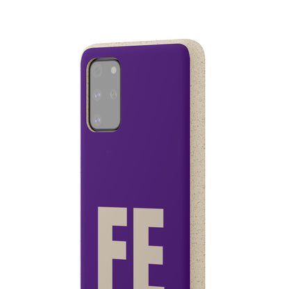 Funda Biodegradable "Fe sobre finanzas" - Protección Ecológica Premium