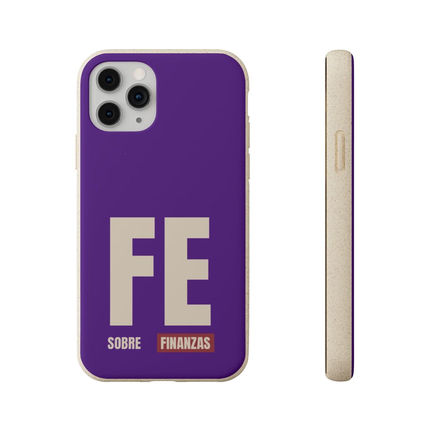 Funda Biodegradable "Fe sobre finanzas" - Protección Ecológica Premium
