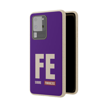 Funda Biodegradable "Fe sobre finanzas" - Protección Ecológica Premium