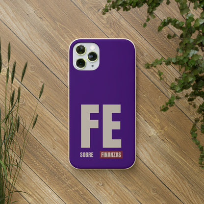 Funda Biodegradable "Fe sobre finanzas" - Protección Ecológica Premium