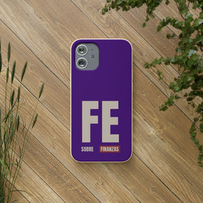 Funda Biodegradable "Fe sobre finanzas" - Protección Ecológica Premium