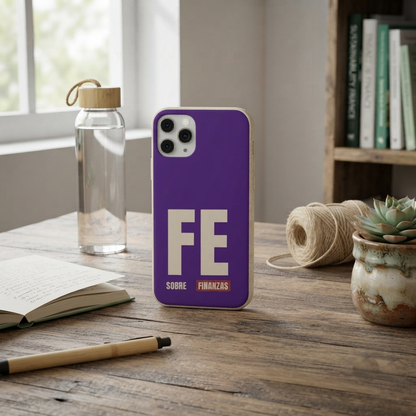 Funda Biodegradable "Fe sobre finanzas" - Protección Ecológica Premium