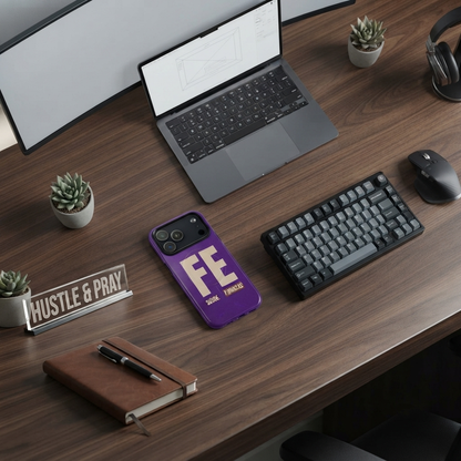 Funda iPhone MagSafe "Fe sobre Finanzas" - Case Resistente para Emprendedores - Linaje Latino