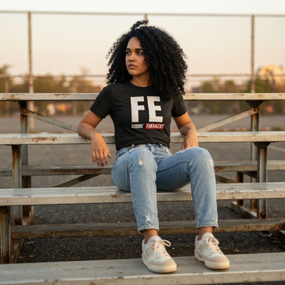 Playera "Fe Sobre Finanzas" | Moda Cristiana Inspiradora