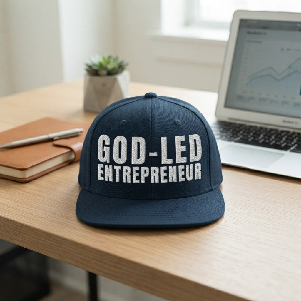 God-Led Entrepreneur Snapback Hat - Stewardship Collection