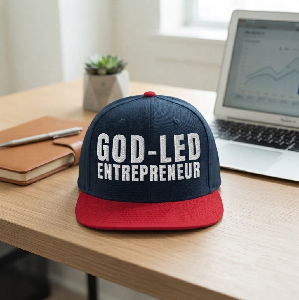God-Led Entrepreneur Snapback Hat - Stewardship Collection