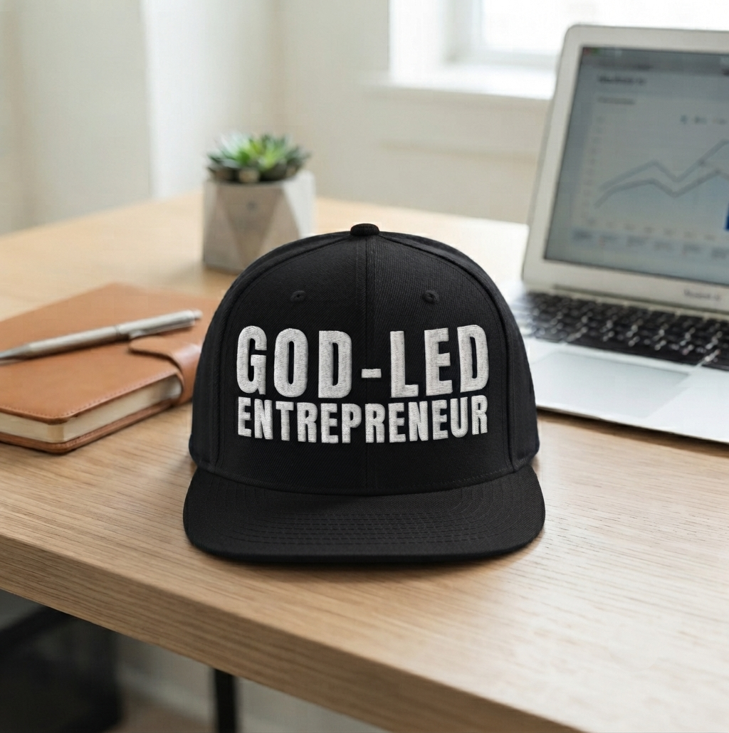 God-Led Entrepreneur Snapback Hat - Stewardship Collection