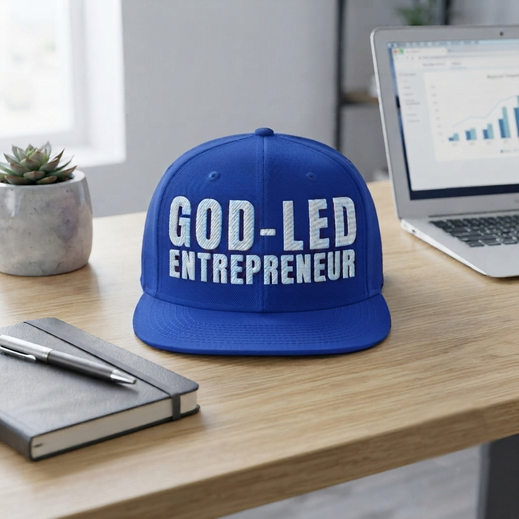 God-Led Entrepreneur Snapback Hat - Stewardship Collection