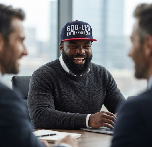 God-Led Entrepreneur Snapback Hat - Stewardship Collection
