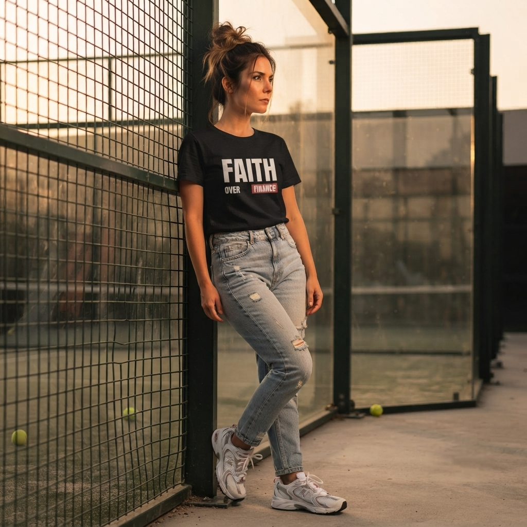 "Faith Over Finance" T-Shirt | Biblical Principles Christian Apparel