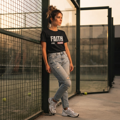 "Faith Over Finance" T-Shirt | Biblical Principles Christian Apparel